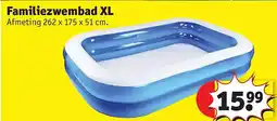 Kruidvat Familiezwembad XL aanbieding