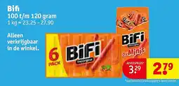 Kruidvat Bifi aanbieding