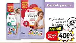 Kruidvat 4 x Pants Jumbopack 4 aanbieding