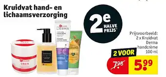 Kruidvat Kruidvat hand- en lichaamsverzorging aanbieding