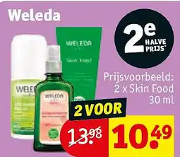 Kruidvat Weleda aanbieding