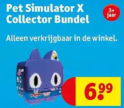 Kruidvat Pet Simulator X Collector Bundel Alleen verkrijgbaar in de win aanbieding