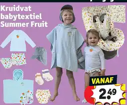 Kruidvat Kruidvat babytextiel Summer Fruit aanbieding