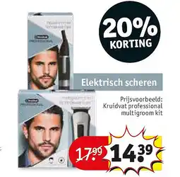 Kruidvat Kruidvat professional multigroom kit aanbieding