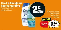 Kruidvat Head & Shoulders haarverzorging aanbieding