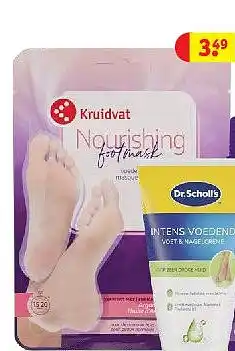 Kruidvat Kruidvat Nourishing Voetenmasker aanbieding