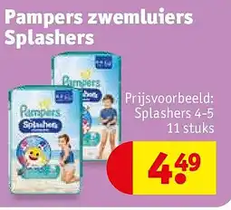 Kruidvat Splashers 4-5 11 stuks aanbieding