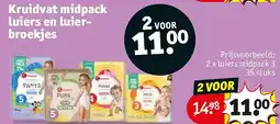 Kruidvat 2 x luiers midpack 3 35 stuks aanbieding