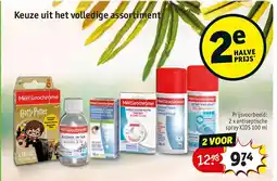 Kruidvat 2 x antiseptische spray KIDS aanbieding