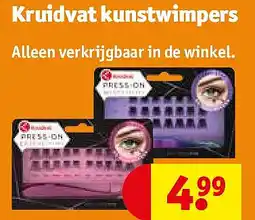 Kruidvat Kruidvat kunstwimpers aanbieding