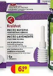 Kruidvat Kruidvat Micro Klysma aanbieding