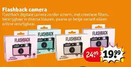 Kruidvat Flashback camera aanbieding