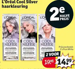 Kruidvat L’Oréal Cool Silver haarkleuring aanbieding