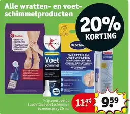Kruidvat Lucovitaal voetschimmel eczeemspray aanbieding