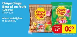 Kruidvat Chupa Chups Best of en Fruit aanbieding
