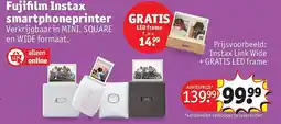 Kruidvat Fujifilm Instax smartphoneprinter aanbieding