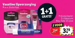 Kruidvat Vaseline lipverzorging aanbieding
