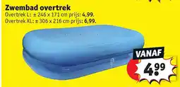 Kruidvat Zwembad overtrek aanbieding