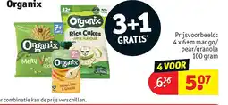 Kruidvat 4 x 6+m mango/ pear/granola aanbieding