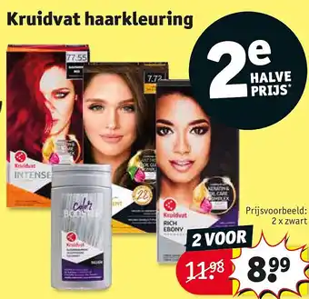 Kruidvat Kruidvat haarkleuring aanbieding