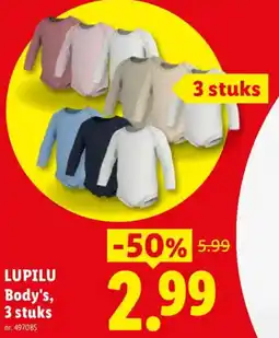 Lidl Luiplu body's aanbieding