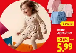 Lidl Lupilu jurken aanbieding