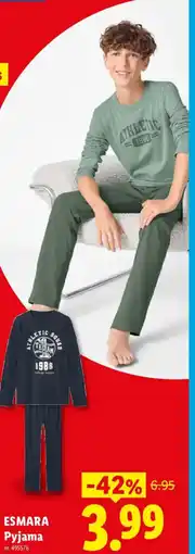 Lidl Esmara pyjama aanbieding