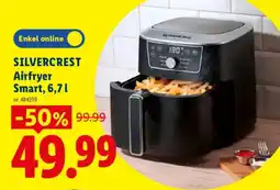 Lidl Silvercrest airfryer smart aanbieding