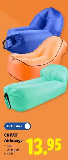 Lidl Crivit airlounge aanbieding