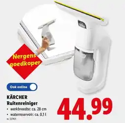Lidl Kärcher ruitenreiniger aanbieding