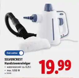 Lidl Silvercrest handstoomreiniger aanbieding