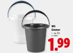 Lidl W5 emmer aanbieding