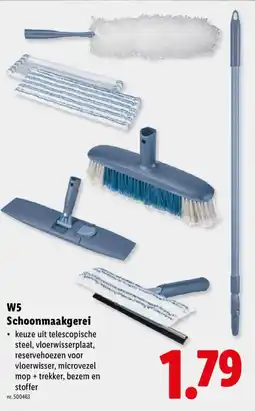 Lidl W5 schoonmaakgerei aanbieding