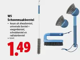 Lidl W5 schoonmaakborstel aanbieding