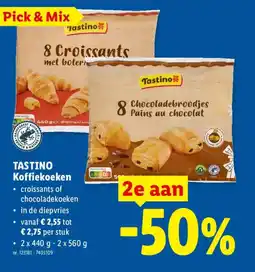 Lidl tastino koffiekoeken aanbieding