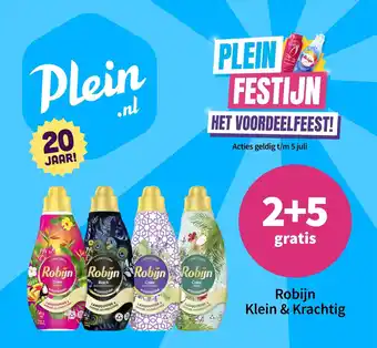 Plein.nl robijn klein & krachtig aanbieding
