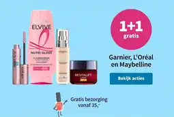 Plein.nl Garnier, l'oréal en maybelline aanbieding