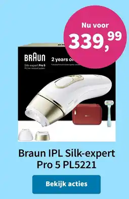 Plein.nl Braun IPL Silk-expert Pro 5 PL5221 aanbieding