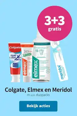 Plein.nl Colgate, Elmex en Meridol aanbieding