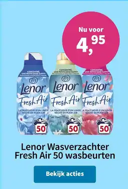 Plein.nl Lenor Wasverzachter Fresh Air 50 wasbeurten aanbieding
