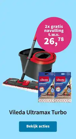 Plein.nl Vileda Ultramax Turbo aanbieding