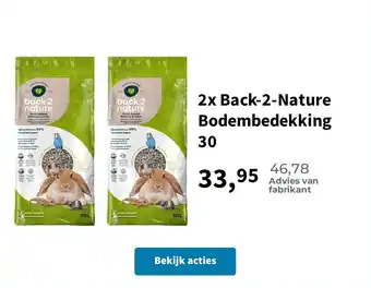 Plein.nl Back-2-Nature Bodembedekking aanbieding