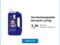 Plein.nl Sun Vaatwaspoeder Normaal aanbieding