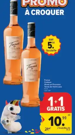 Carrefour Drive France Coteaux Varois en Provence Varois en Provence Terres de Saint-Louis Rose aanbieding