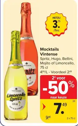 Carrefour Market Mocktails Vintense aanbieding