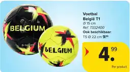 Carrefour Voetbal België T1 aanbieding