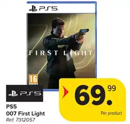 Carrefour PS5 007 First Light aanbieding