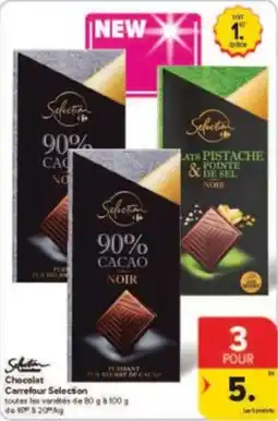 Carrefour Drive Chocolat carrefour selection aanbieding