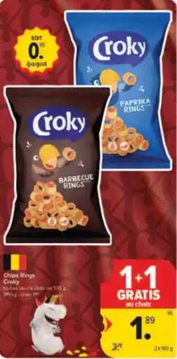Carrefour Drive Chips rings croky aanbieding