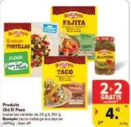 Carrefour Drive Produits old el paso aanbieding